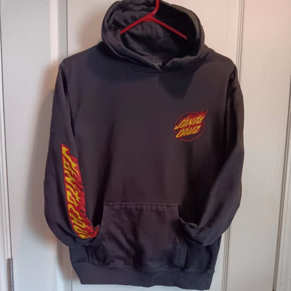 Santa Cruz Skateboards Black Hoodie